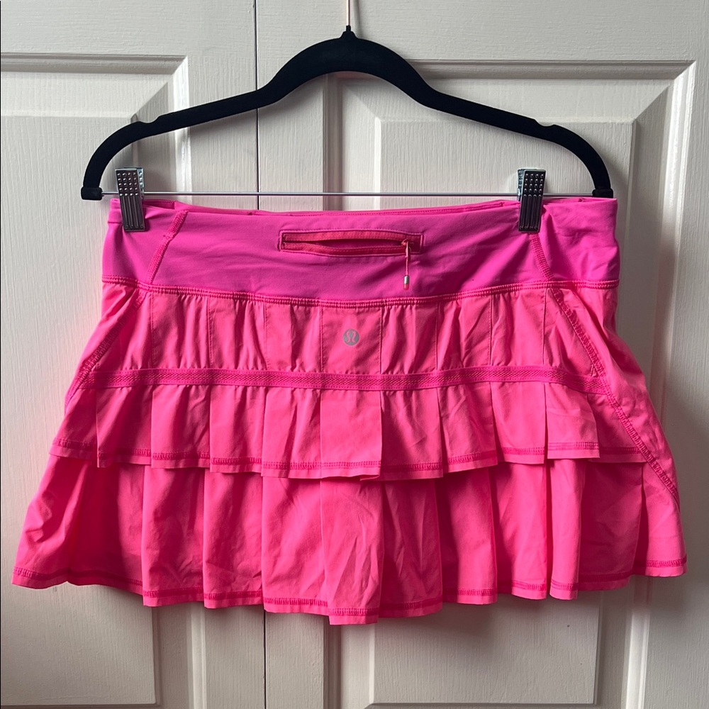 Lululemon Athletica Vibrant Pink Mini Skirt